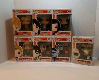Funko Pop Animation: Dragon Ball Z Wave 5 - Complete Set Of 7
