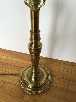 MCM Vintage Stiffel Brass Table Lamp Light 24 