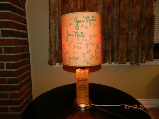 Very Rare Vintage Jean Nate Perfume Bottle Department Store Lamp 23 "