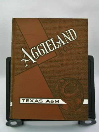 Aggieland - Texas A & M - 1956 Yearbook - Very