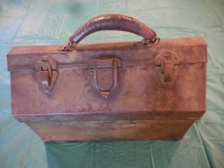 Vintage 1911 Rare Old Kennedy Kits Cantilever Tool Tackle Box Find First One