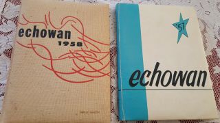 2 Echowan,  St.  Louis Park High School Minnesota Year Book,  1957 1958