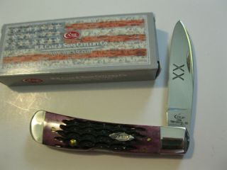 Case Xx Usa Tony Bose Tribal Lock Knife Tb612010l Ss Cabernet Bone Made In Usa