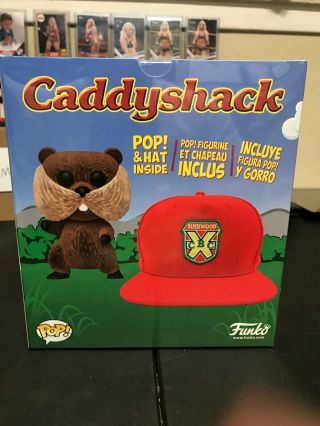 Funko Pop Caddyshack Movie Gopher Pop & Hat Target Exclusive Box Set