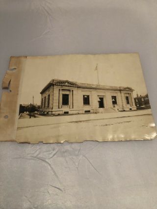 1910s Photo Of The Post Office Building In Hazleton Pa.  Luzerne County.  Antique