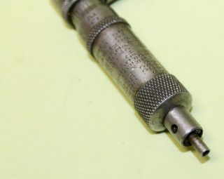 Vintage 2” - 2 1/2 ” GEO.  SCHERR Co.  Micrometer Caliper - Machinist Tool / $5 Ships 4