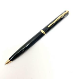 Parker Sonnet Mechanical Pencil Black Lacquered Gold Trim Gt Vintage Writing