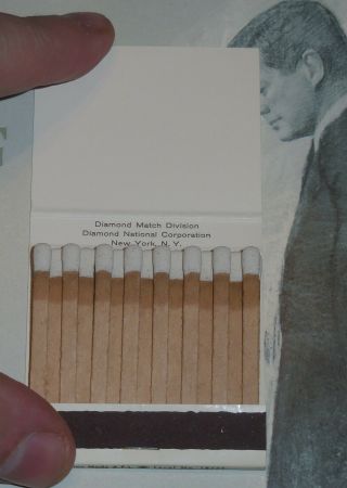 Kennedy’s The President’s House Personal Matchbook 2