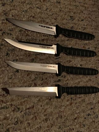 Cold Steel Spike,  tanto,  bowie,  clip Point 7