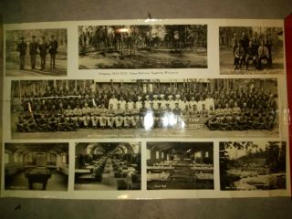 Civilian Conservation Corps Photo Collage Company 3663 Camp Pattison Wi
