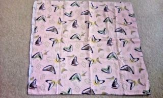 Vintage Fabric 56 " Long X 29 " Wide 1950 