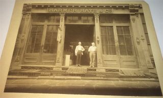 Rare Antique American Occupational Store Harness & Saddlery Cabinet Photo Nyc