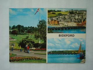 Bideford Devon Postcard By John Hinde