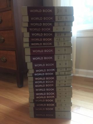 Vintage 1973 World Book Encyclopedia Complete Set