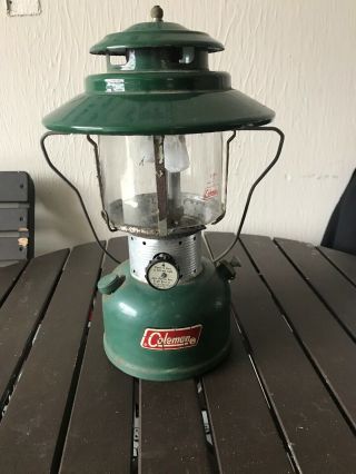 Vintage Coleman Camping Barn Lantern Lamp