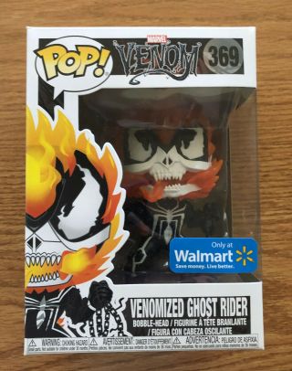 Venomized Ghost Rider Funko Pop (marvel) - Walmart Exclusive