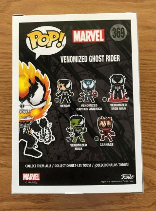 Venomized Ghost Rider Funko Pop (Marvel) - Walmart Exclusive 3