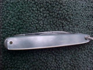 Vintage Remington Umc Made In Usa R7674 Pearl Pocket Knife Gentlemen 