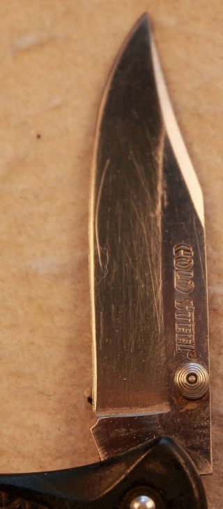 Vintage Cold Steel Voyager 1Blade Folding Knife 3