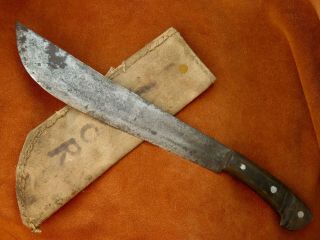 Vintage Antique Bolo Knife Spanish American War Philippines 1898 - 1901 Hand Made