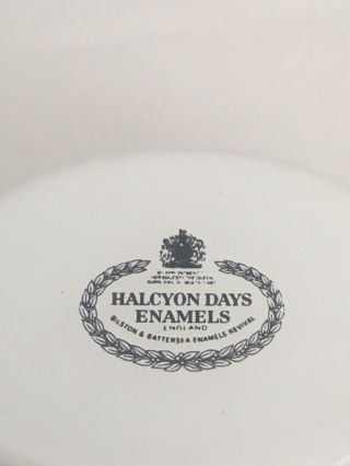 Halcyon Days Enamels Box 1995 A Year To Remember In 4