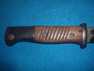Ww2 German 84/98 Knife Bayonet Sword S/172.  G - 1935 - Carl Eickhorn - Rare - Vgc -