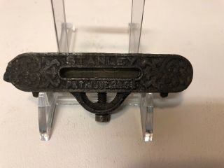 Antique Stanley Cast Iron Square Level - Patented June 23,  1898 - 3 1/8 "