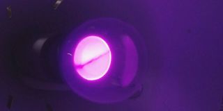 Vintage General Electric Ne - 34 Neon Glow Lamp Light Bulbs Ge (3) Purple