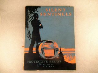 Vintage Silent Sentinels Westinghouse Protective Relays Book Indian Cover