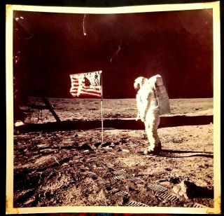 Apollo 11 Nasa Origional Photo As11 - 40 - 5875 (ksc) July 20,  1969,  A Kodak Paper