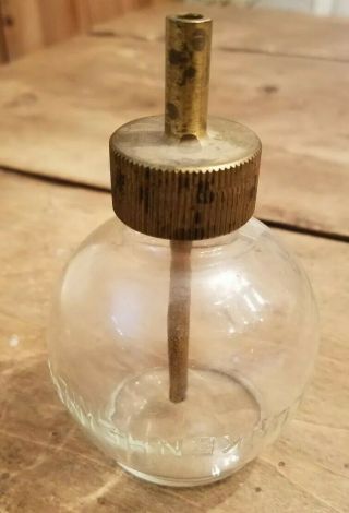 Lunkenheimer Glass Drip Oiler For Hit And Miss Engines