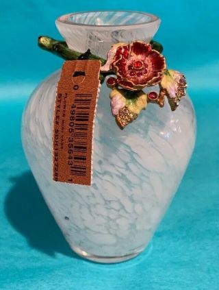 Jay Strongeater Glass Flower Mini Vase