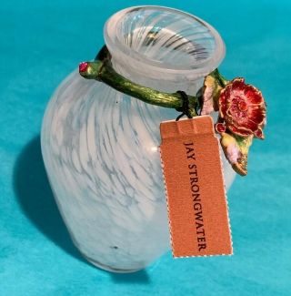Jay Strongeater Glass Flower Mini Vase 6