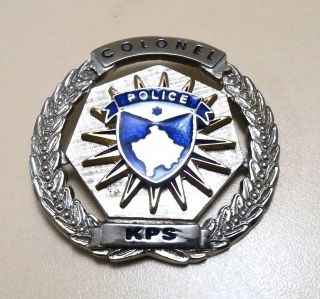 Kosovo Police Badges