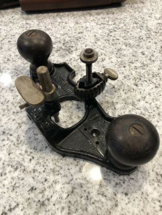 Vintage Stanley No.  71 Router Plane,  Made In The Usa