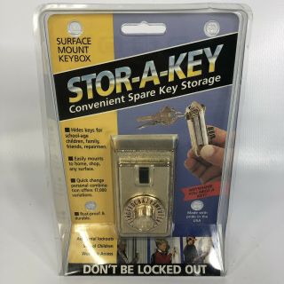 Vintage Supra Realtor Lock Box Padlock Combination Hide A Key For Door