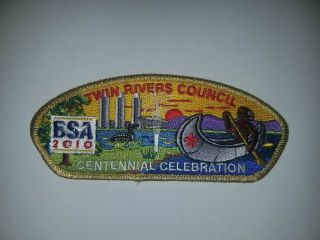 Boy Scout Bsa 2010 Twin Rivers Council,  Centennial Celebration Gmy Csp/sap