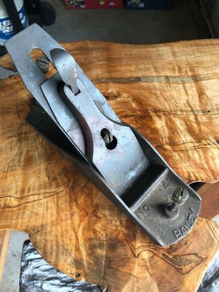Antique Stanley Bailey No.  4 Bench Plane,  Corrugated,  Type 11,  1910 - 1918