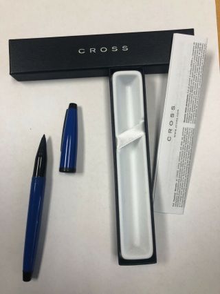 Cross Solo Rollerball Pen Blue And Black,  Gently In