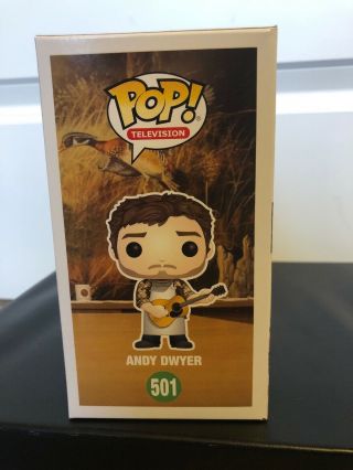 Funko Pop Parks and Rec - Andy Dwyer Televison Funko Pop 501 - Vaulted 2