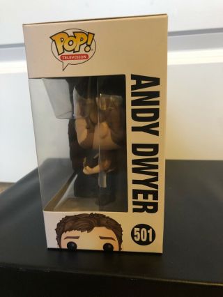 Funko Pop Parks and Rec - Andy Dwyer Televison Funko Pop 501 - Vaulted 4