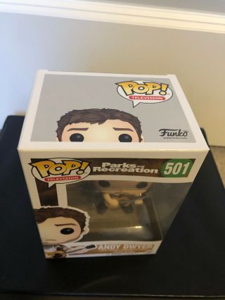Funko Pop Parks and Rec - Andy Dwyer Televison Funko Pop 501 - Vaulted 5