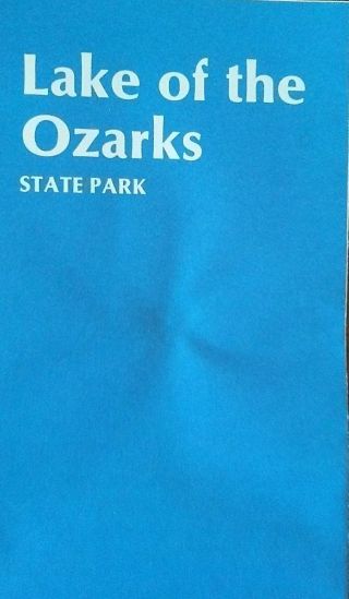 Vintage Lake Of The Ozarks State Park Brochure And Map