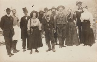 South Londonderry,  Vt Rppc Actors And Actresses In A Play C1920