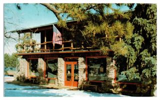 1970s Star Ranch Center For International Students,  Colorado Springs Co Postcard