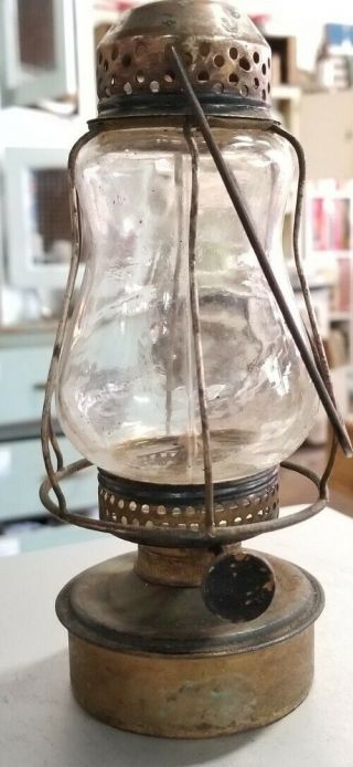 Vintage Hilco British Empire Copper Oil Lamp Lantern