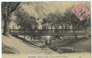 China 1911 Hospital Bridge Tientsin French Po
