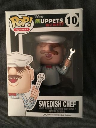 Funko Pop Swedish Chef 10 Disney Muppets In