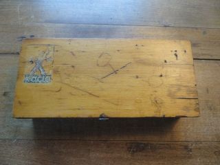 Old X - Acto Dovetail Box,  For Wood Tools,  Carpentry