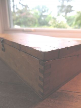 Old X - acto dovetail box,  for wood tools,  carpentry 3